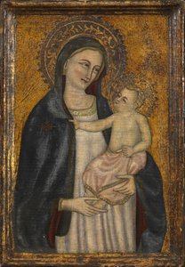 Virgin and Child, Forgery of a Work of c.1450 by Italian School