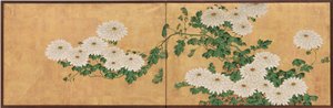 Chrysanthemums, Edo Period