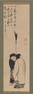 Hanshan and Shide by Ito Jakuchu