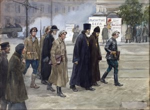 The priests conveyed to judgment by Ivan Alexeyevich Vladimirov