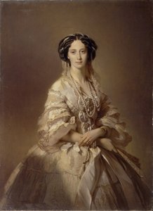 Portrait of Maria Alexandrovna, Empress of Russia