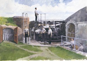 Cannon Post, Pendennis Castle, Cornwall