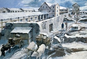 Wroxeter Roman City by Ivan Lapper