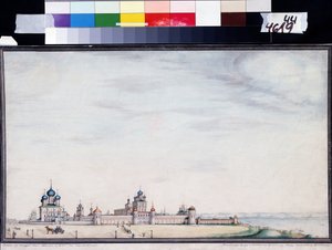 View of the Rostov Kremlin by Ivan Mikhaylovich Belogonov