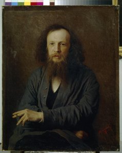 Portrait of Dmitri Mendeleev