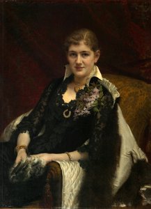 Portrait of Y.A. Voeykova, 1882