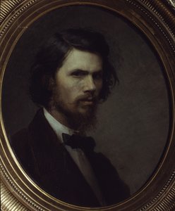 Self-portrait, 1867 by Ivan Nikolaevich Kramskoy