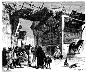 A school in Fez, Morocco, 1895