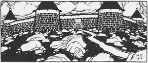 Illustration for the Poem Walls of Cain by Vyacheslav Ivanov