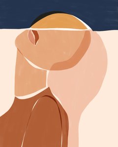 Half Face Half Sun by Ivy Green Illustrations