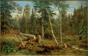 I.I. Shishkin, Logging