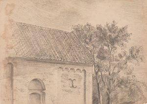 Church Architecture with Trees