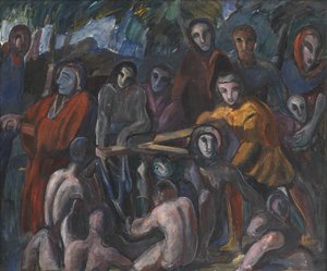 The Road to Golgotha by J.A. Jerichau