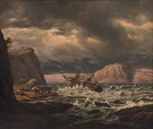 A Shipwreck on the Coast of Norway