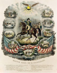 Major General William Henry Harrison by J.C. Richard