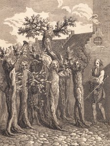 The Potuan Citizen Who Proposed the Abolition of Titles is Carried in Triumph by J.F. Clemens