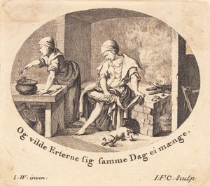 Dorothea in the Kitchen by J.F. Clemens