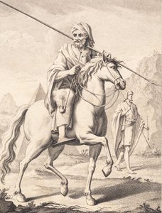 An Arab on Horseback by J.F. Clemens