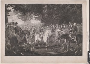 Frederik the Great Riding Home after a Review at Potsdam