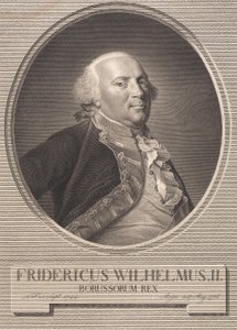 Friedrich Wilhelm II by J.F. Clemens