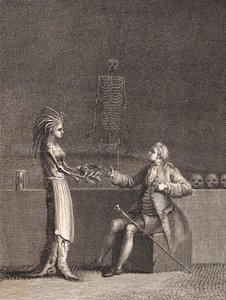 Niels Klim in the Anatomy Chamber