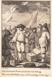 Peder Paars after the Stranding on Anholt by J.F. Clemens