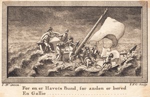 Peder Paars in Sea Distress by J.F. Clemens
