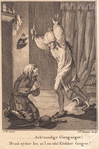 Per Degn Falls in Terror on His Knees Before the Bailiff