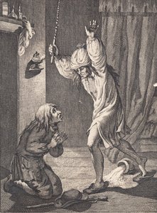 Per Degn Falls in Terror on His Knees Before the Bailiff