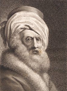 Portrait of an Old Man. Nathan the Wise by J.F. Clemens