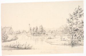 Garden of Sanderumgaard XII by J.F. Clemens