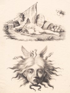 Øresund. Medusa Head by J.F. Clemens