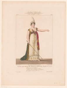 Portrait of Marie-Thérèse Davoux as Armide
