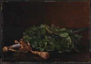 A Sword with Laurel Wreath