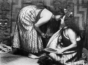 Hongi Maori Salutations, 1908-1909