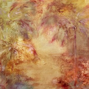 Sunlit Tropical Palms