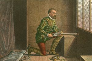 James Hamilton Awaiting the Approach of Regent Moray by J.M.L. Ralston