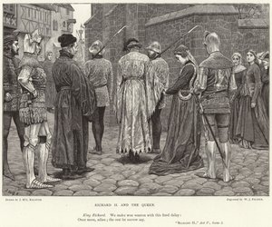 Richard II and the Queen, Richard II, Act V, Scene I by J.M.L. Ralston