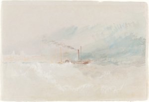 A Packet Boat off Dover, c. 1836
