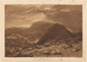 Hind Head Hill, published 1811