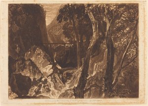 Mill near the Grand Chartreuse by Joseph Mallord William Turner