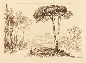 Scene in the Campagna by Joseph Mallord William Turner