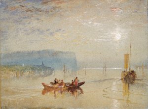 Scene on the Loire, near the Coteaux de Mauves, c1830
