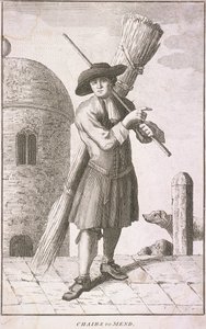 Chairs to Mend, Cries of London, c1750 by JM