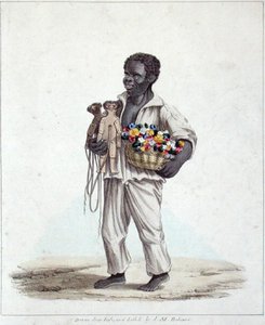 Puppet Seller at the Carnival, Kingston, Jamaica by J.M. Belisario