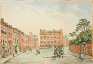 Cross House with the Vicars Pump, Newcastle by J.R. Dewar