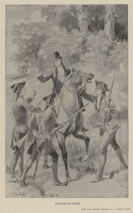 Capture of Andre by J. (after) Steeple Davis