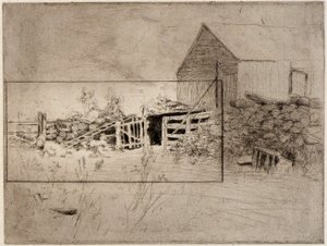 The Webb Farm by J. Alden Weir