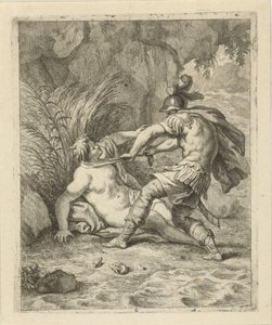 Peleus catches Thetis (Scenes from the life of Achilles) by J. Alexander Janssens