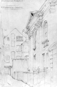 Ebenezer Chapel, Bartletts Passage, c.1890